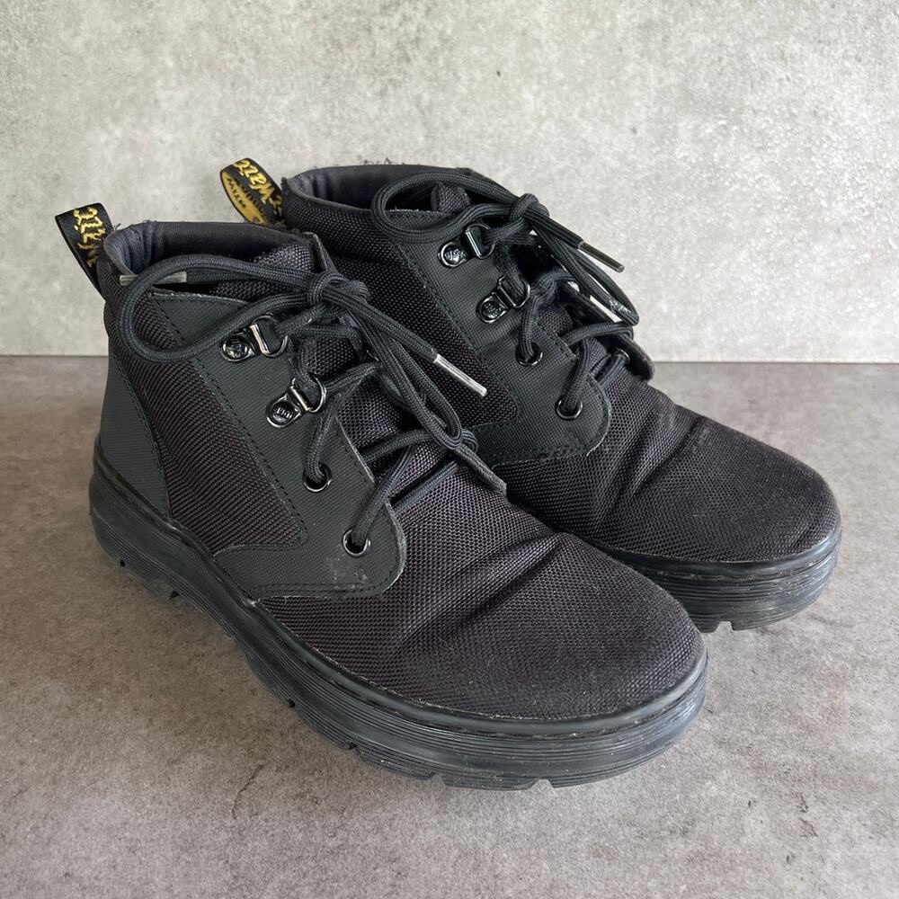 Dr. Martens Bonny Womens size 6 Black Lace Up Boots chunky work hiking grunge